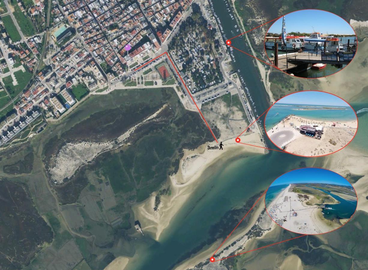 Apartamento Na Primeira Linha Da Ria Formosa ฟูเซตา ภายนอก รูปภาพ